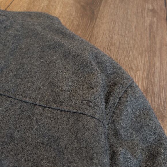 Oneill Men's Medium Zip Jacket Shacket Skater Winter Surf Heavy Wool Blend - Picture 7 of 8